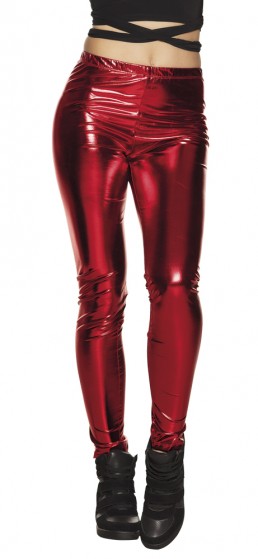 Glans-Legging Rood