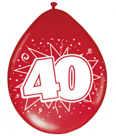 Ballonnen 40 Jaar