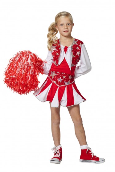 Cheerleader luxe rood