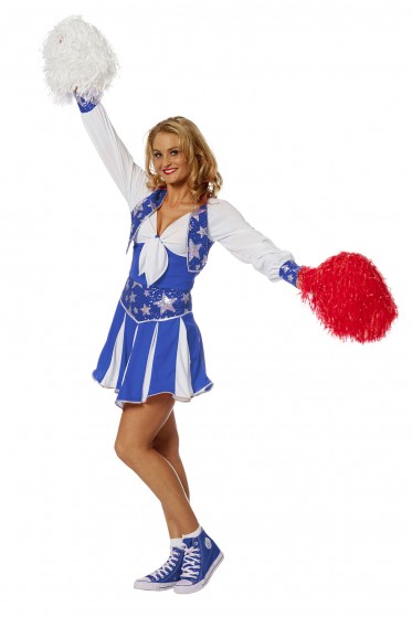 Cheerleader Luxe blauw