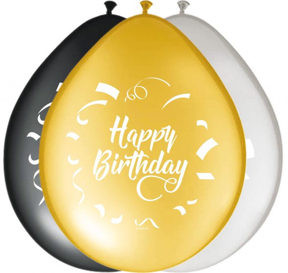 Ballonnen Glans Happy-Birthday