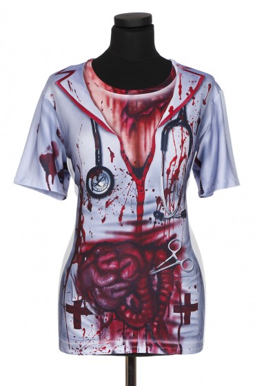Shirt bloody nurse