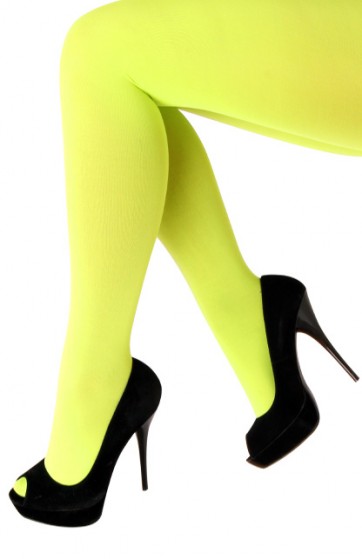 Panty Maillot Fluor Geel