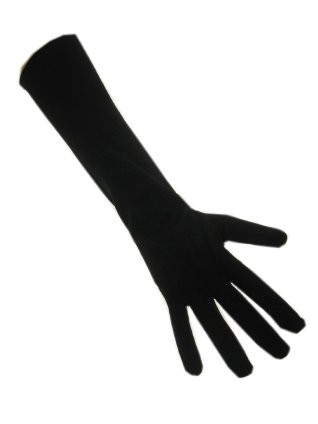 Handschoen Lang Zwart