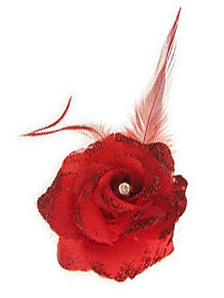 Decoratie-Bloem Rood