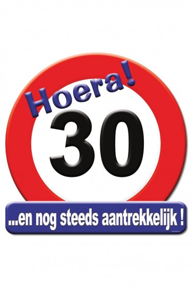 Hulde-Schild 30 Jaar