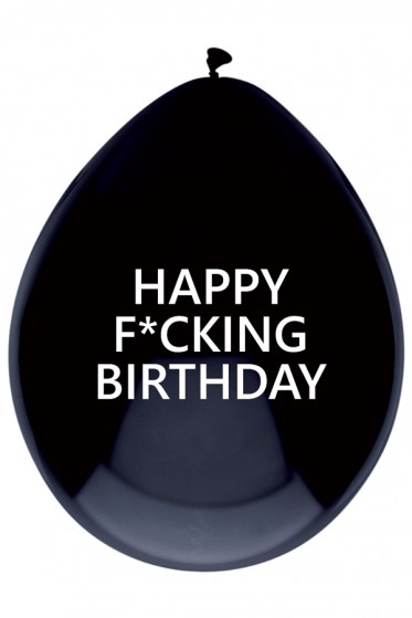 Ballonnen Happy Fucking Birthday