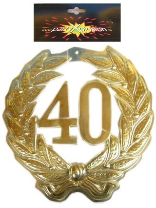 Huldeschild 40 Jaar