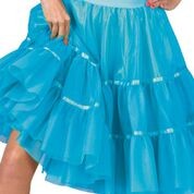 Petticoat 3-Laags Turquoise