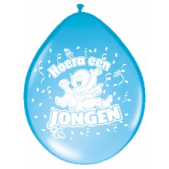 Ballonnen Hoera een Jongen