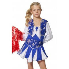 Cheerleader luxe blauw