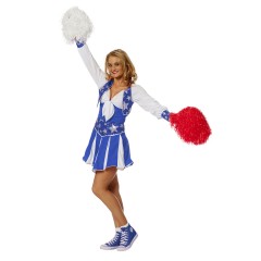 Cheerleader Luxe blauw