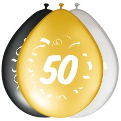 Ballonnen Glans 50 Jaar