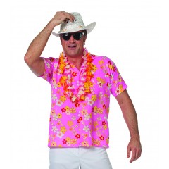 Pink hawaii-hemd