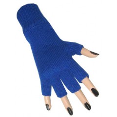 Vingerloze Handschoenen blauw
