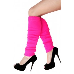 Beenwarmers Fluor-pink