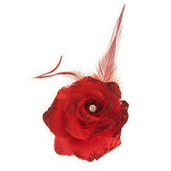 Decoratie-Bloem Rood