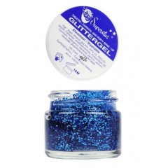 Glittergel Blauw