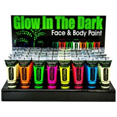 Fluorschmink Glow in the Dark