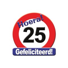 Hulde-Schild 25 Jaar