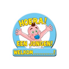 Hulde-Schild Jongen