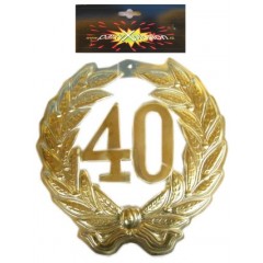 Huldeschild 40 Jaar