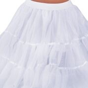 Petticoat 3-Laags Wit